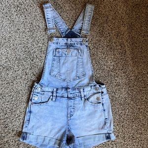Short Jean Overalls